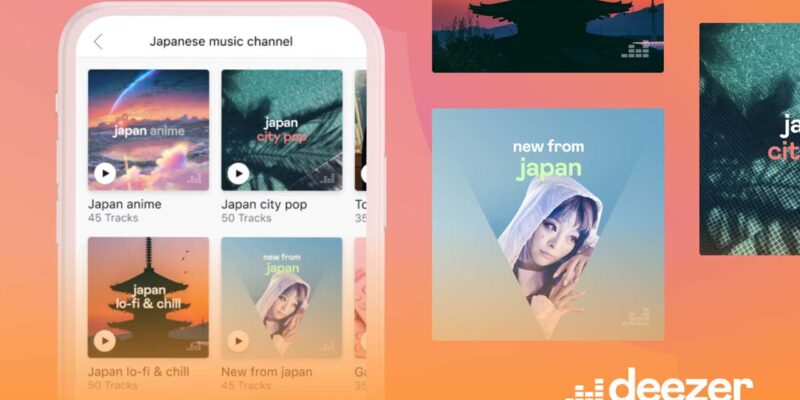 Japon Anime ve Oyun Soundtrack’leri Deezer'ın Japon Müzik Kanalında